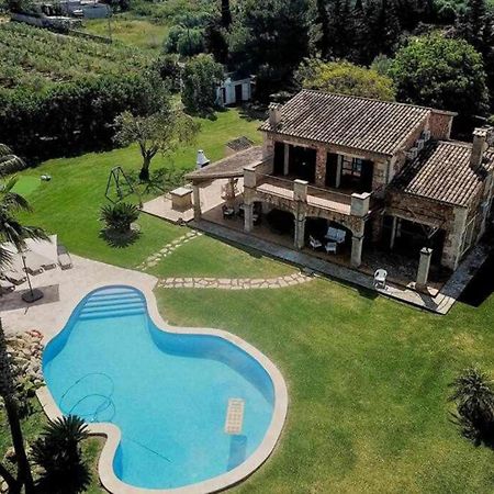 Ciclismo Y Golf Junto A La Playa Finca Son Sant Marti Gran Villa Muro Exteriör bild
