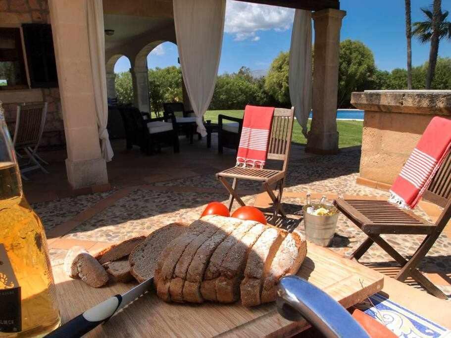 Ciclismo Y Golf Junto A La Playa Finca Son Sant Marti Gran Villa Muro Exteriör bild