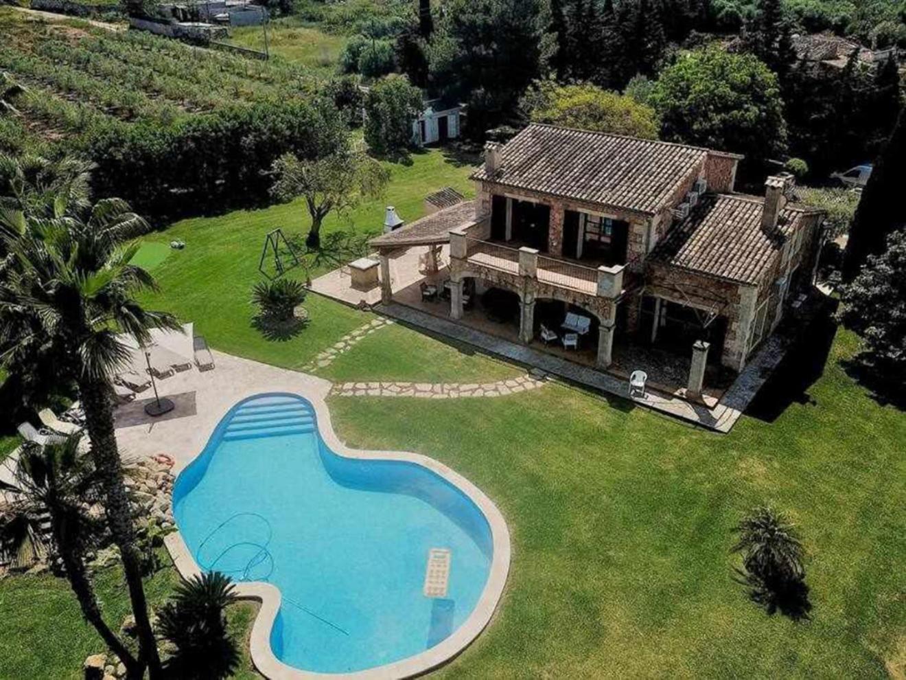 Ciclismo Y Golf Junto A La Playa Finca Son Sant Marti Gran Villa Muro Exteriör bild