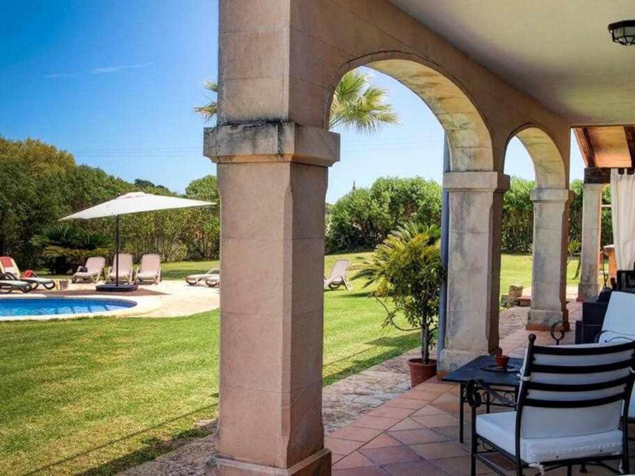 Ciclismo Y Golf Junto A La Playa Finca Son Sant Marti Gran Villa Muro Exteriör bild